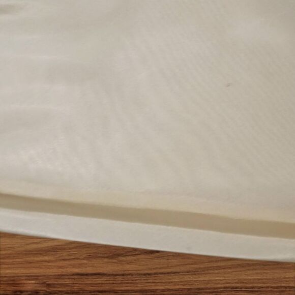 Elegant Vintage Cream Slip Dress - Picture 4 of 4